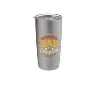 Husband Dad Bowling Legend Funny Bowler Father Vaso térmico de acero inoxidable de doble pared