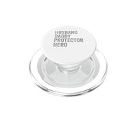Husband Daddy Protector Hero Strong Family Man PopSockets PopGrip para MagSafe