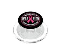 Husband of A Warrior Breast Cancer Awareness PopSockets PopGrip para MagSafe