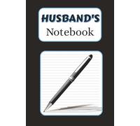 Husband's Notebook: Personal Notebook | Ruled Journal | 100 Pages, 7x10 inches | Great Gift Idea (RL Clinks Puzzle Books)