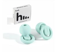 Hush Earplugs Tapones para los oídos reutilizables que reducen el ruido para dormir, concentrarse, trabajar, viajar, crianza y alivio sensorial | Protección auditiva de 21 dB (menta, extra pequeño