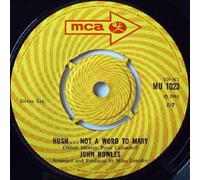 Hush... Not A Word To Mary - John Rowles 7" 45