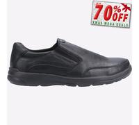 Hush Puppies Aaron, Mocasines Hombre, Black, 40 EU