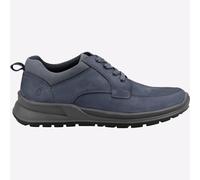 Hush Puppies Adam Espuma Viscoelástica Hombre Moda Informal Cuero Zapatos Marino