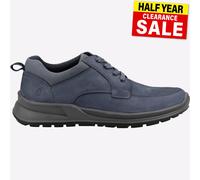Hush Puppies - Zapatos de cuero Adam con MEMORY FOAM, casual para hombre, color marino