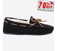 Hush Puppies Addison Espuma Viscoelástica Júnior Niños Pantuflas Negro