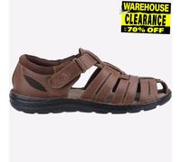 Hush Puppies Albert Pescador Clásico Hombre Sandalias de Confort Marrón