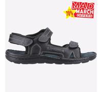 Hush Puppies Alistair Hombre Casual Senderismo Sandalias de Verano Negro