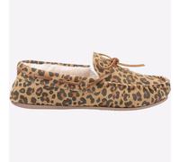 Hush Puppies Pantuflas Allie mujer de piel, espuma de memoria, cómodas Marino