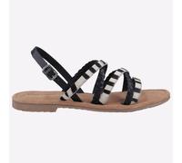 Hush Puppies Amanda MEMORY FOAM Sandalias De Moda Casual Para Mujeres Negras