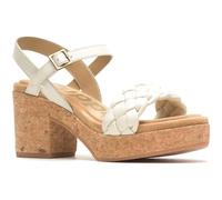 Hush Puppies Amapola, Sandalia Poppy con Correa de un Cuarto Mujer, White, 38 EU