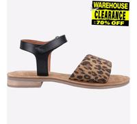 Hush Puppies Annabelle Mujer Espuma Viscoelástica Moda Estampado Leopardo Cuero