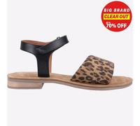 Hush Puppies Annabelle Mujer Espuma Viscoelástica Moda Estampado Leopardo Cuero