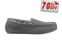 Hush Puppies Annie Mujer Pantuflas sin Cordones Mocasines de Ante Bronceado