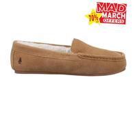 Hush Puppies Annie Mujer Pantuflas sin Cordones Mocasines de Ante Marrón