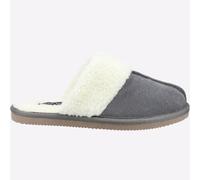 Hush Puppies Arianna Espuma Viscoelástica Mujer Mula Cómodo Pantuflas Gris