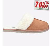 Hush Puppies Arianna Mula Mujer Espuma Viscoelástica Pantuflas Marrón