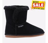 Hush Puppies Ashleigh, Pantuflas Mujer, Black, 36 EU