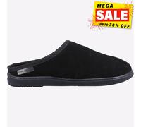 Hush Puppies Ashton de Ante Espuma Viscoelástica Pantuflas Negro