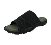 Hush Puppies Austin Tan Mule Sandalia para hombre, Black, 41 EU