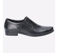 Hush Puppies Billy Zapatos Formales De Diseñador De Cuero Para Hombre Negros