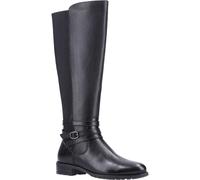 Hush Puppies Bota a la Pantorrilla de Cueros Vanessa Cremallera (FS8307)