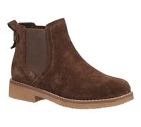 Hush Puppies - Botas a los Tobillos de Ante Maddy Cremallera Interna para Mujer