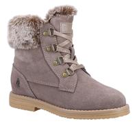 Hush Puppies - Botas a los Tobillos de Ante Mini Florence con Cordones, Cremalle