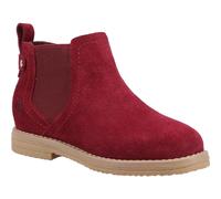 Hush Puppies - Botas a los Tobillos de Ante Mini Maddy Cremallera, Elástico Ni