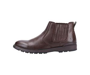 Hush Puppies Botas Gary Chelsea para hombre, Brown, 42 EU