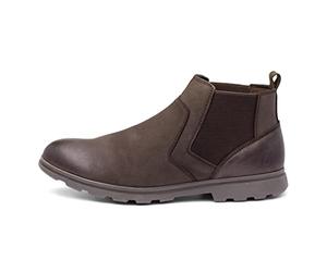 Hush Puppies Botas Tyrone Chelsea para hombre, Brown, 42 EU