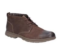 Hush Puppies Botines casuales de piel Tyson Chukka para chico hombre (FS6064)
