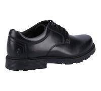 Hush Puppies Boy's Oliver Senior School Uniform Shoe, Black, 38/38.5 EU