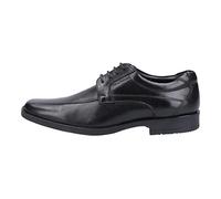 Hush Puppies Brandon, Zapatos para Uniformes de Escuela Hombre, Black, 39.5 EU
