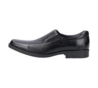 Hush Puppies Brody, Zapatos para Uniformes de Escuela Hombre, Black, 43 EU