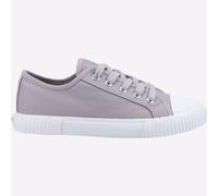 Hush Puppies Brooke Mujer Clásico Moda Informal Memoria Espuma Zapatillas Gris