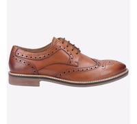 Hush Puppies Bryson Espuma Viscoelástica Hombre Elegante Moda Calado Marrón