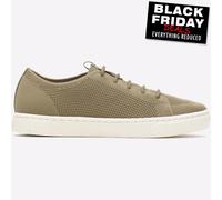 Hush Puppies Buen Zapatilla Hombre Casual Moda Tejido Entrenadores Oliva