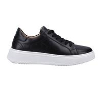 Hush Puppies Camille Zapatillas De Diseño Casual De Cuero Para Mujeres Negros