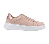 Hush Puppies Camille Mujer de Piel Diseñador Casual Moda Vestido Zapatillas Rosa