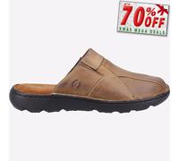 Hush Puppies Carson Mula Clásico Hombre Informal Lifestyle Cuero Sandalia Verde