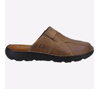Hush Puppies Carson Mule Zapatilla Sandalia Casual Hombre Marrón Piel