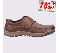 Hush Puppies Casper Zapatos De Cuero Casual Para Hombre Con MEMORY FOAM Marrón