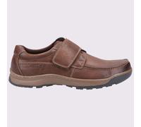 Hush Puppies Casper Hombre Informal Espuma Viscoelástica Zapatos de Cuero Marrón
