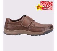 Hush Puppies Casper Zapatos De Cuero Casual Para Hombre Con MEMORY FOAM Marrón