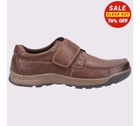 Hush Puppies Casper Hombre Informal Espuma Viscoelástica Zapatos de Cuero Marrón