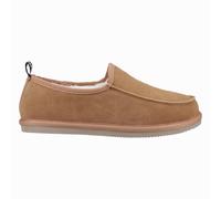 Hush Puppies Chales Hombre Espuma Viscoelástica Invierno Cómodo Ante Mocasín Tan
