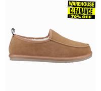 Hush Puppies Chales Hombre Espuma Viscoelástica Invierno Cómodo Ante Mocasín Tan