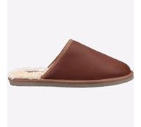 Hush Puppies Pantuflas de Cuero Coady, Hombre, Tan, 39.5 EU