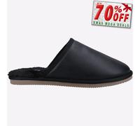 Hush Puppies Coady Memoryfoam Cuero Pelo Sintético Zapatillas Hombre